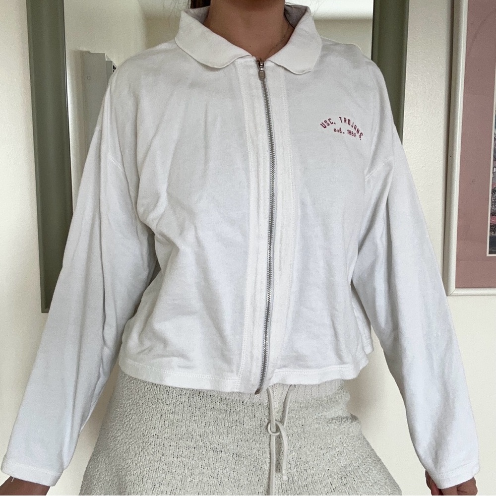USC Trojans Vintage Zip Up Jacket
